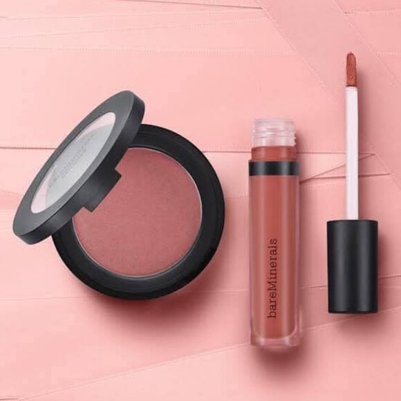 Bare Minerals Rosy Days Blush Matte Liquid Lip On The Mauve Friendship Nude Kit - Picture 8 of 8